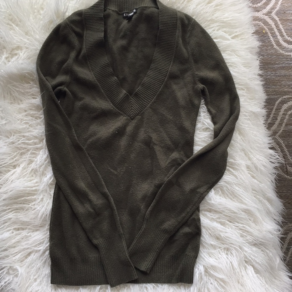 Express V-Neck Sweater